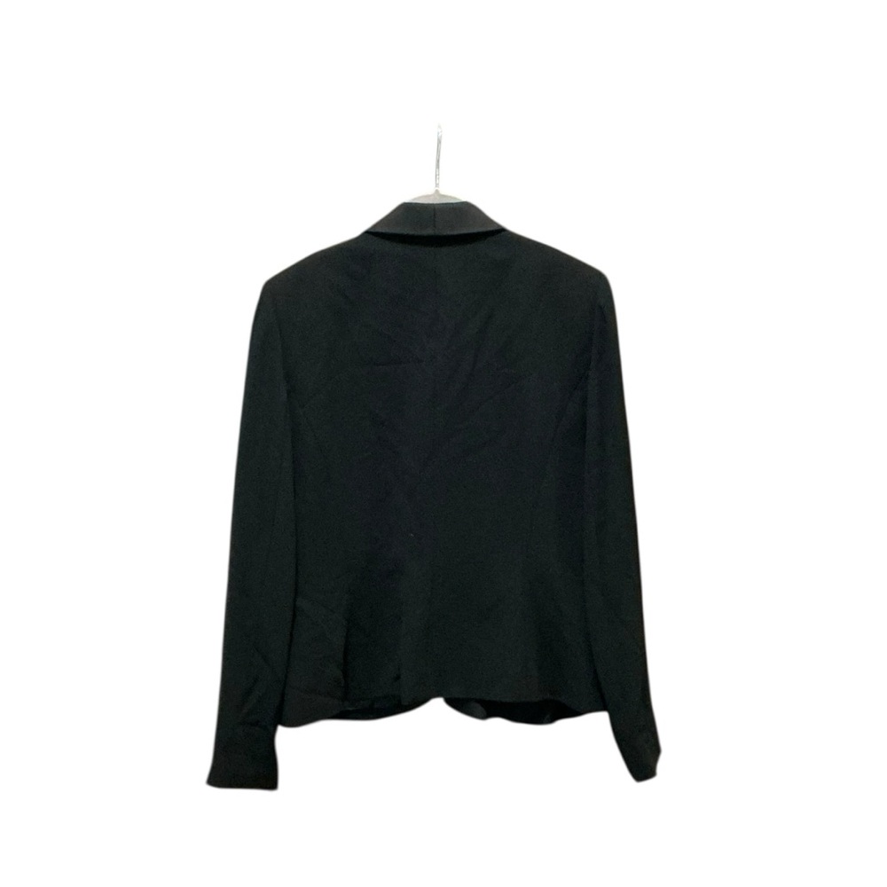 ARTHUR S. LEVINE TAHARI LUXE Lester Tuxedo Blazer 12 20.5” p2p Black $320 NWT - Picture 9 of 14